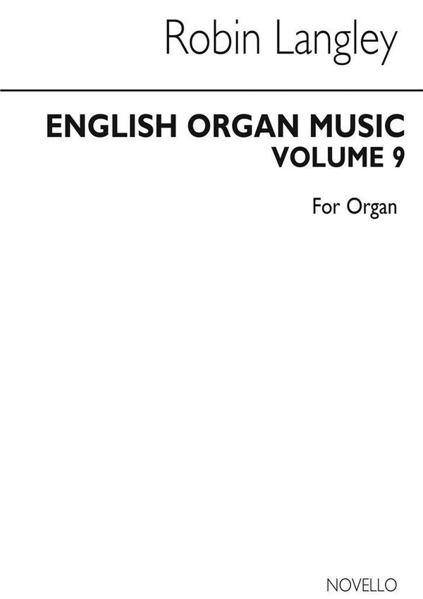 English Organ Music vol.9 from Rococo&nbsp;&nbsp;to Romanticsm vol.1&nbsp;&nbsp;archive copy
