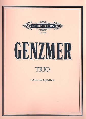 Trio GeWV 327  für 2 Oboen und Englischhorn  Partitur und Stimmen