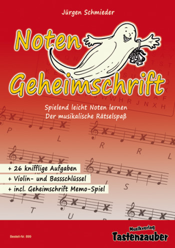 Noten Geheimschrift (Violin- und Bassschlüssel)    