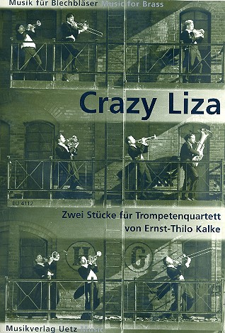 Crazy Liza für 4 Trompeten  Partitur und Stimmen  