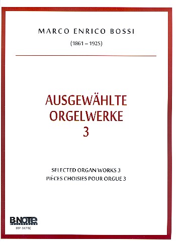 Ausgewählte Orgelwerke Band 3  für Orgel  