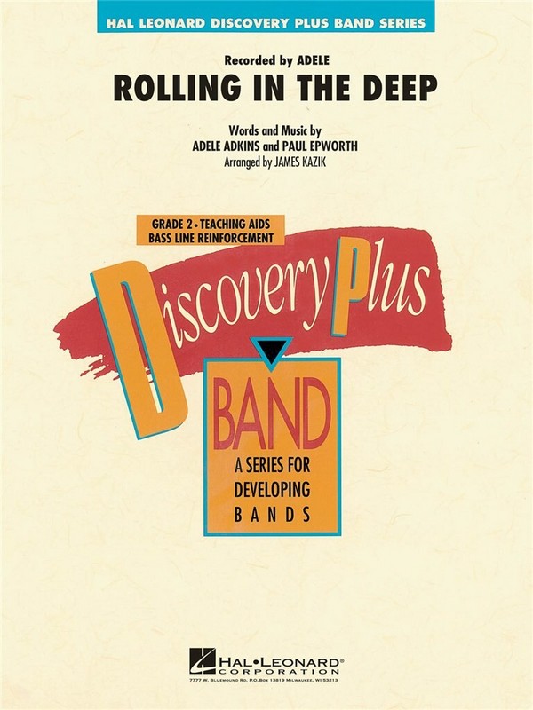 Rolling in the Deep:&nbsp;&nbsp;for concert band&nbsp;&nbsp;