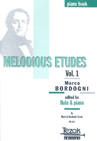 Melodious Etudes vol.1  for flute and piano  