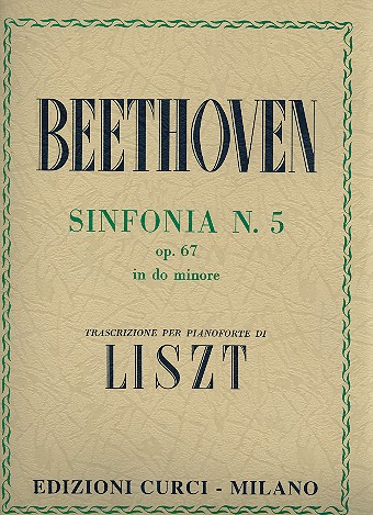 Sinfonie in do minore no.5 op.67&nbsp;&nbsp;per pianoforte&nbsp;&nbsp;