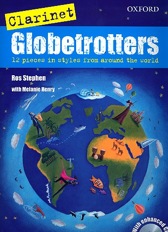 Clarinet Globetrotters (+MP3-CD)&nbsp;&nbsp;for 1-2 clarinets&nbsp;&nbsp;(with printable piano accompaniment)