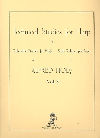 Technical Studies vol.2  for harp  