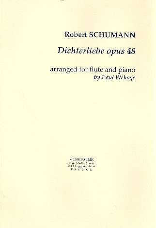 Dichterliebe op.48  für Flöte und Klavier  