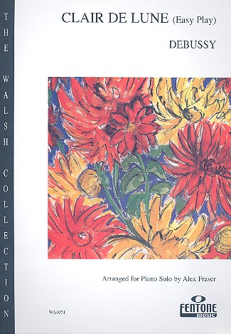 Clair de lune  for easy piano  