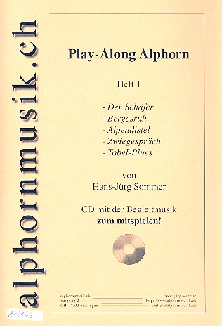 Playalong Band 1 (+CD) für Alphorn