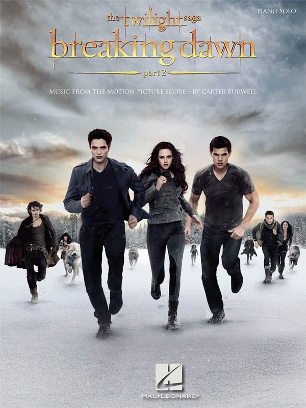 Breaking Dawn (Twilight Part 2):&nbsp;&nbsp;for piano solo&nbsp;&nbsp;