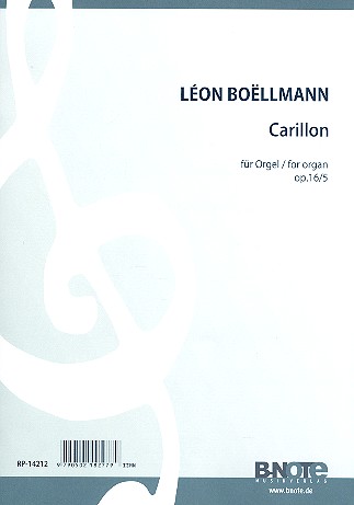 Carillon op.16,5  für Orgel  