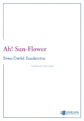Ah Sun-Flower for 8-part mixed choir  a cappella  score (en)