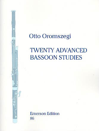 20 advanced Bassoon Studies  for bassoon  