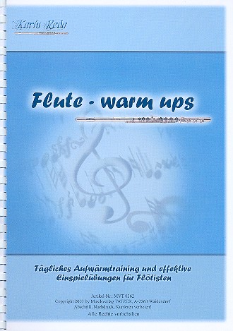 Flute Warm Ups &nbsp;&nbsp;für Flöte&nbsp;&nbsp;