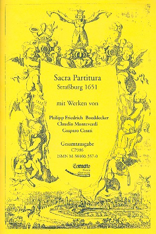 Boeddecker -  Monteverdi -  Casati für  Gesang (hoch) und Bc (z.T. mit Violine)  Faksimile