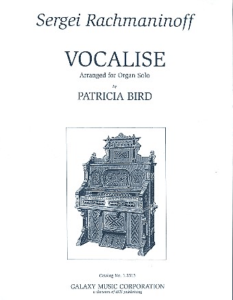 Vocalise  for organ solo  