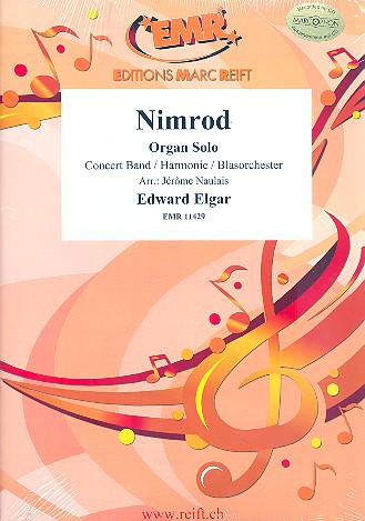 Nimrod für Orgel und Blasorchester&nbsp;&nbsp;Partitur und Stimmen&nbsp;&nbsp;