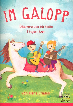 Im Galopp  für 2 Gitarren  Spielpartitur