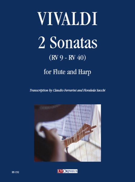 2 Sonatas for flute and harp  score and part  