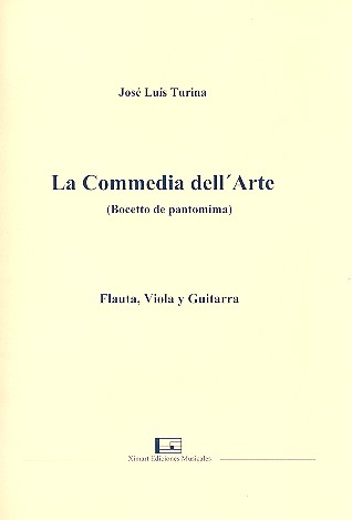 La Commedia dell'Arte&nbsp;&nbsp;para flauta, viola y guitarra&nbsp;&nbsp;