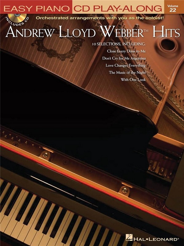 Andrew Lloyd Webber Hits (+CD):&nbsp;&nbsp;for easy piano (vocal/guitar)&nbsp;&nbsp;