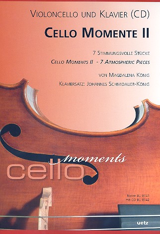 Cello-Momente Band 2 (+CD)&nbsp;&nbsp;für Violoncello und Klavier&nbsp;&nbsp;