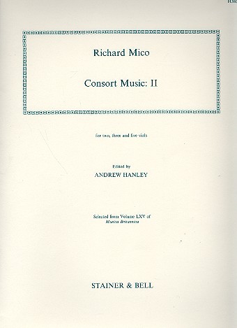 Consort Music vol.2 für 2-5 historical  string instruments  parts