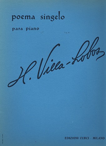 Poema singelo para piano    