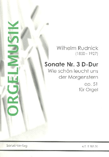 Sonate Nr.3  op.51  für Orgel  