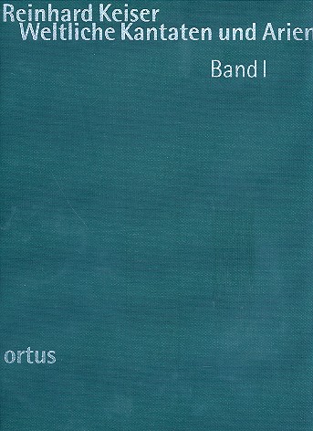 Weltliche Kantaten und Arien Band 1&nbsp;&nbsp;Partitur,  gebunden&nbsp;&nbsp;