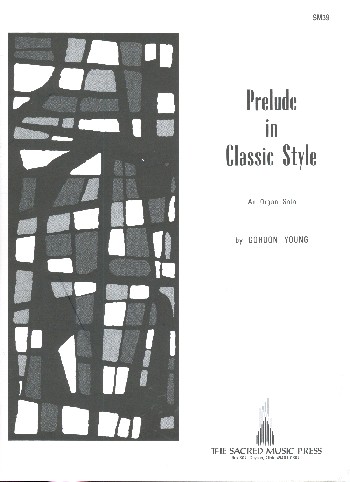 Prelude in classic Style  for organ solo  