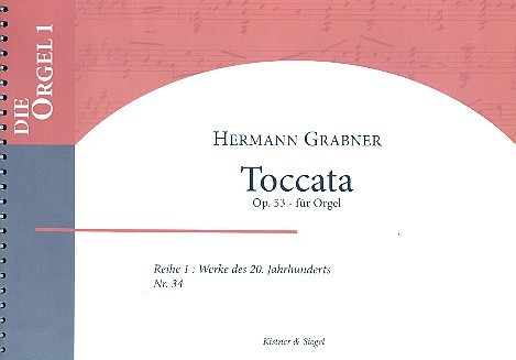 Toccata op.53  für Orgel  