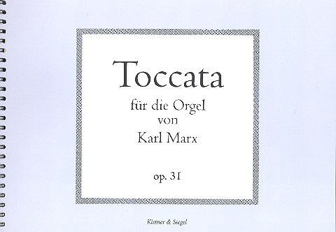 Toccata C-Dur op.31&nbsp;&nbsp;für Orgel&nbsp;&nbsp;