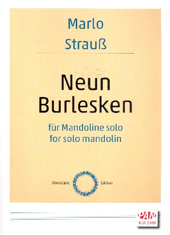 9 Burlesken  für Mandoline  