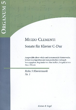 Sonate C-Dur  für Orgel  