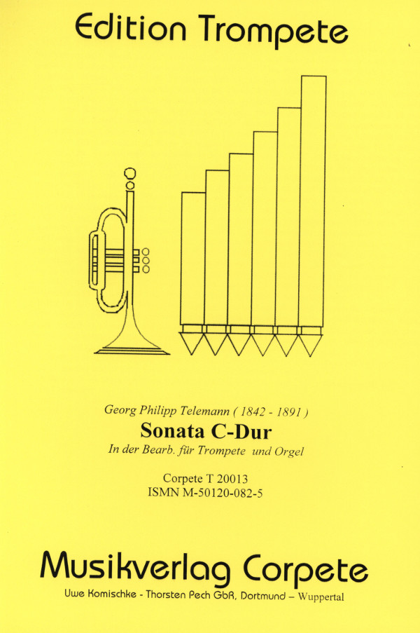 Sonate C-Dur für Trompete und Orgel&nbsp;&nbsp;&nbsp;&nbsp;