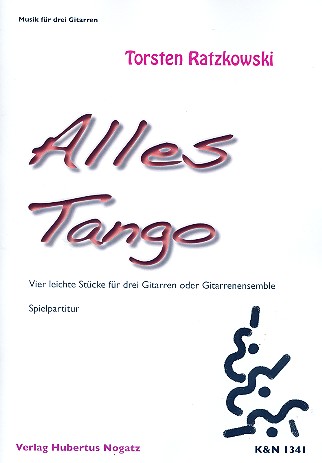 Alles Tango für 3 Gitarren (Ensemble)  Spielpartitur  