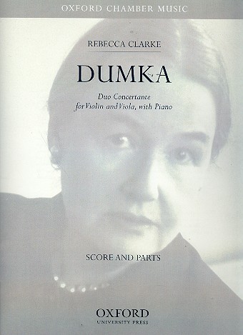 Dumka  for violin, viola and piano  score and parts