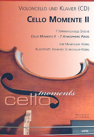 Cello-Momente Band 2 &nbsp;&nbsp;für Violoncello und Klavier&nbsp;&nbsp;