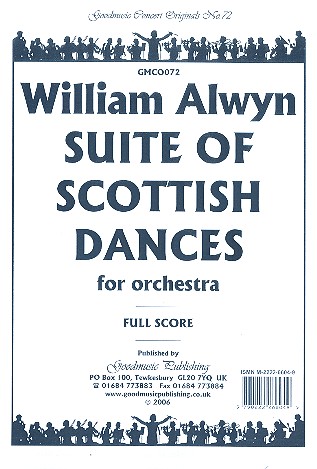 Suite of Scottish Dances  for orchestra  full score
