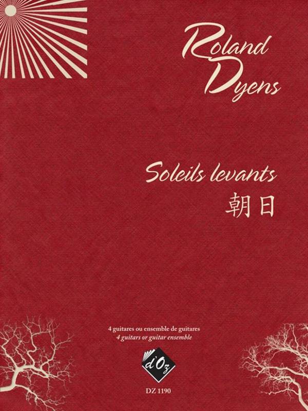 Soleils levants pour 4 guitares (ensemble)&nbsp;&nbsp;partition et parties&nbsp;&nbsp;