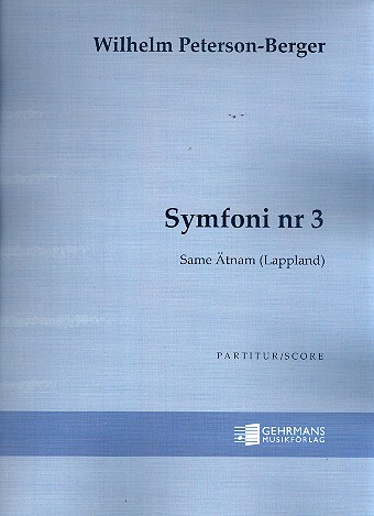 Symphony no.3 for orchestra  score  