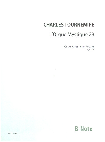 L'orgue mystique op.57 livre 29    