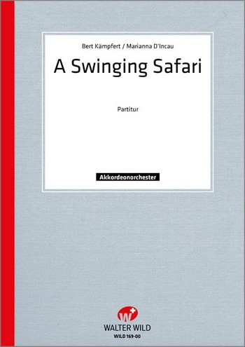 A Swinging Safari für Akkordeonorchester  Partitur  