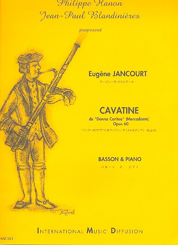Cavatine de Donna Caritea op.60  pour basson et piano  
