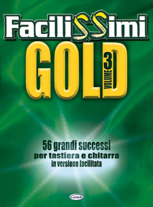 Facilissimi Gold vol.3&nbsp;&nbsp;songbook melody line/lyrics/chords&nbsp;&nbsp;