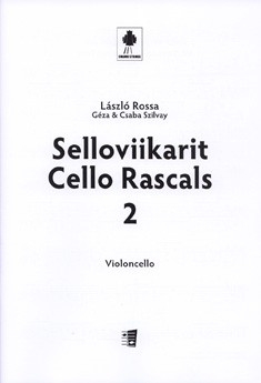 Colour Strings - Cello Rascals vol.2  for cello and piano  cello part