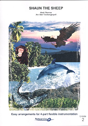 Shaun the Sheep:  for flexible wind ensemble  score and parts