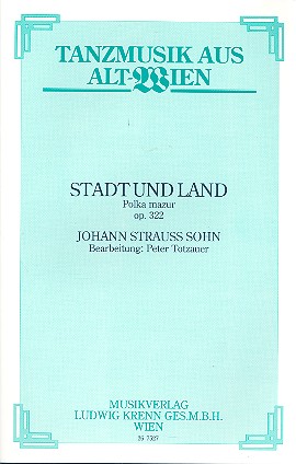 Stadt und Land op.322 für Streichquartett&nbsp;&nbsp;Stimmen&nbsp;&nbsp;