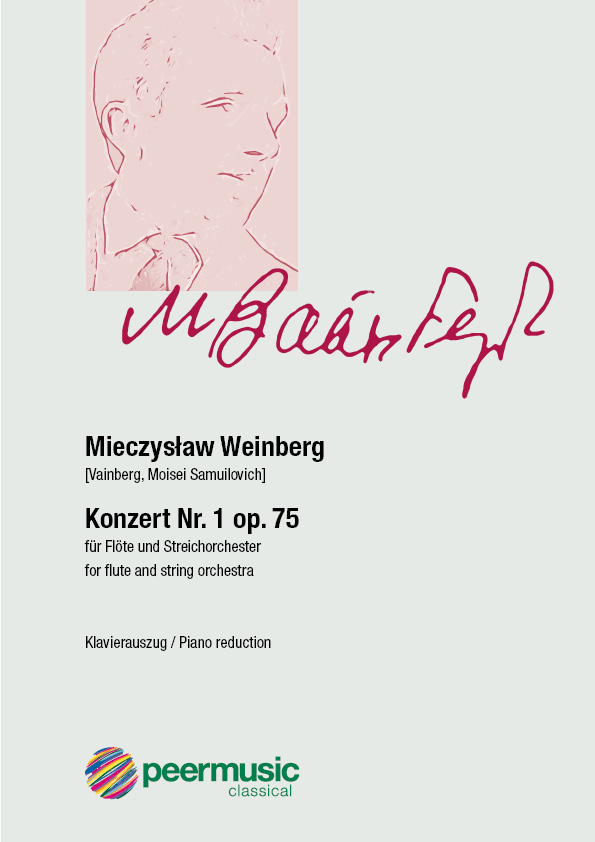 Konzert Nr.1 op.75 (1961)&nbsp;&nbsp;für Flöte und Streichorchester&nbsp;&nbsp;Klavierauszug